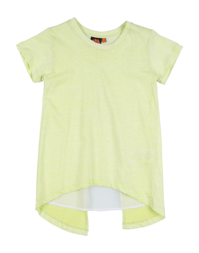 Sundek Babies'  Toddler Girl T-shirt Lime Green Size 6 Cotton, Polyester