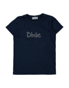 Dixie Kids' T-shirts In Dark Blue