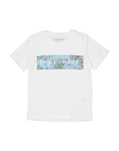 Happiness Kids' T-shirts In White