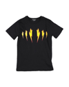 Neil Barrett Kids' T-shirts In Black