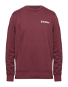 ELEMENT ELEMENT MAN SWEATSHIRT BURGUNDY SIZE XS COTTON, POLYESTER