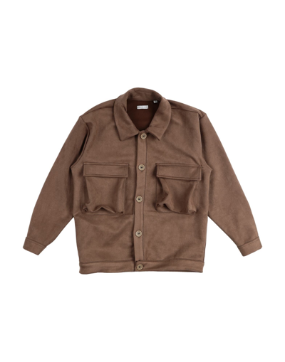 Mood One Kids' Shirts In Beige