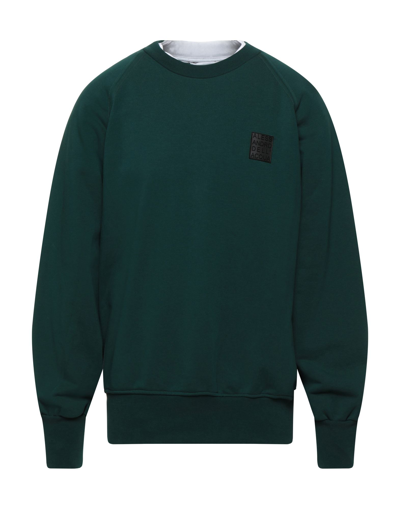 Alessandro Dell'acqua Sweatshirts In Dark Green