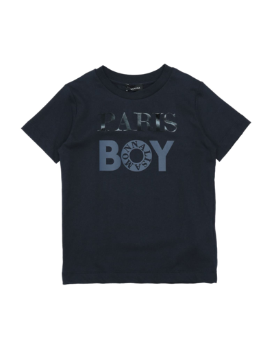 Monnalisa Babies' T-shirts In Dark Blue