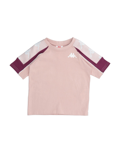 Kappa Kids' T-shirts In Pink