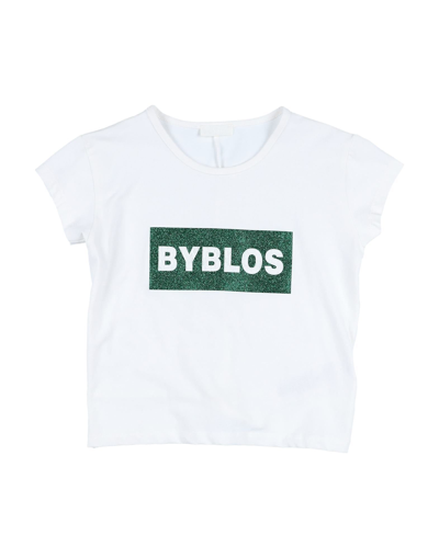 Byblos Kids' T-shirts In White