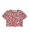 MOSCHINO KID MOSCHINO KID TODDLER GIRL T-SHIRT RED SIZE 6 COTTON, ELASTANE