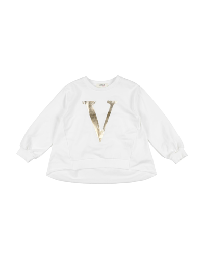 Vicolo Kids' Sweatshirts In White