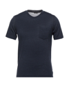 Zanone T-shirts In Dark Blue