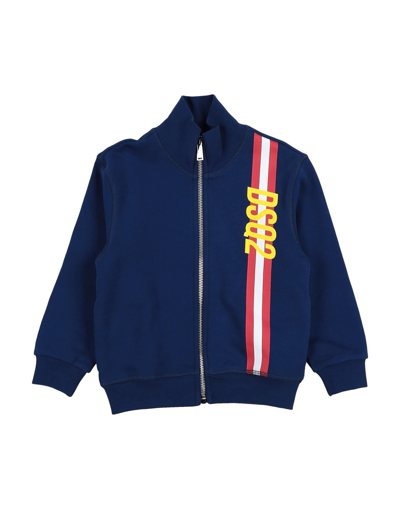Dsquared2 Kids' Sweatshirts In Blue