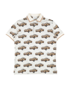 DOLCE & GABBANA DOLCE & GABBANA TODDLER BOY POLO SHIRT BEIGE SIZE 7 COTTON