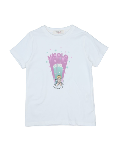 Vicolo Kids' T-shirts In White