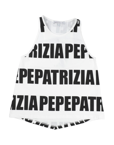 Patrizia Pepe Kids' T-shirts In White