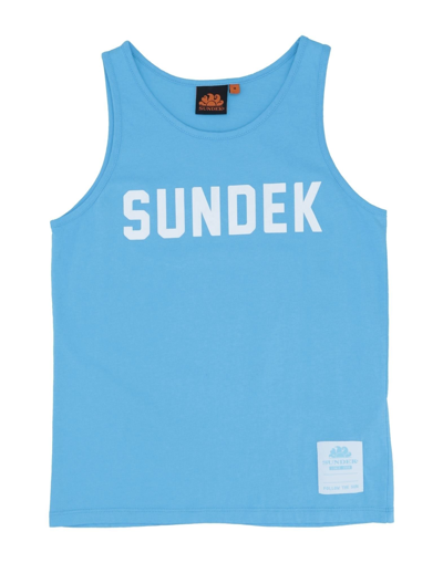 Sundek T-shirts In Blue