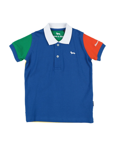 Harmont & Blaine Kids' Polo Shirts In Blue