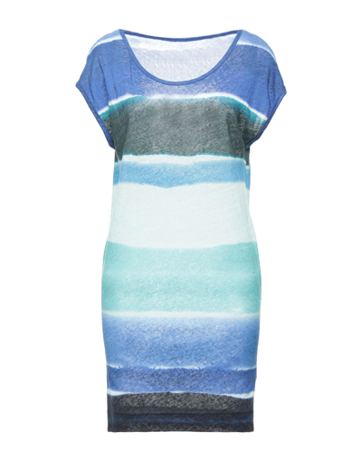 Majestic T-shirts In Turquoise