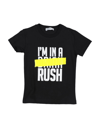 Brian Rush T-shirts In Black