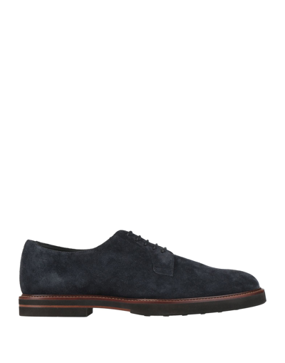 Tod's Lace-up Shoes In Blue