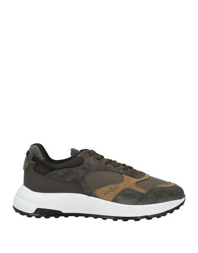Hogan Sneakers In Military Green