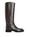 Khaite Knee Boots In Dark Brown