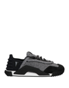 Dolce & Gabbana Elegant Black Ns1 Sneakers For The Style-conscious In Grey