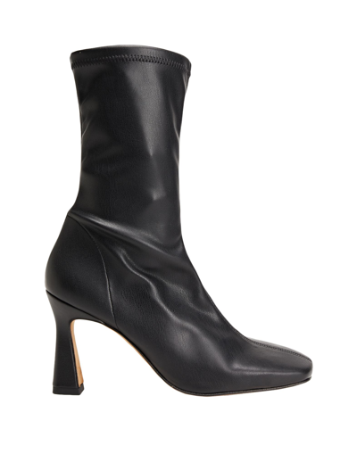 8 By Yoox Ankle Boots In Black