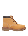 Celine Ankle Boots In Camel