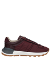 Maison Margiela Side Quilt Detail Sneakers In Red
