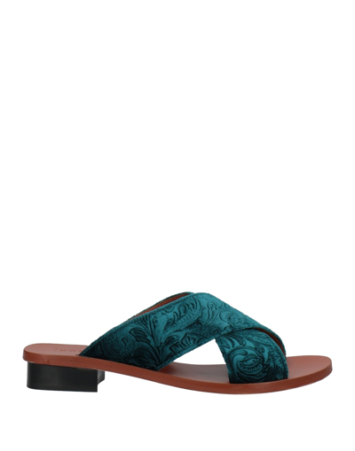Lanapo Cinque Terre Sandals In Green