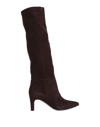 L'arianna Knee Boots In Brown