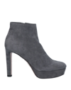 Prada Ankle Boots In Grey