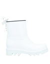 Redv Red(v) Woman Ankle Boots White Size 7 Rubber In White
