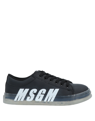 Msgm Sneakers In Black