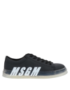 Msgm Kids' Sneakers In Black