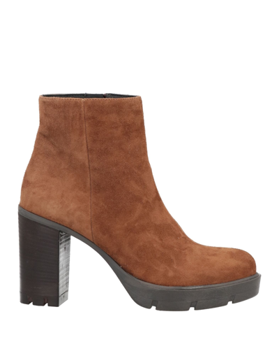 Baldinini Ankle Boots In Brown