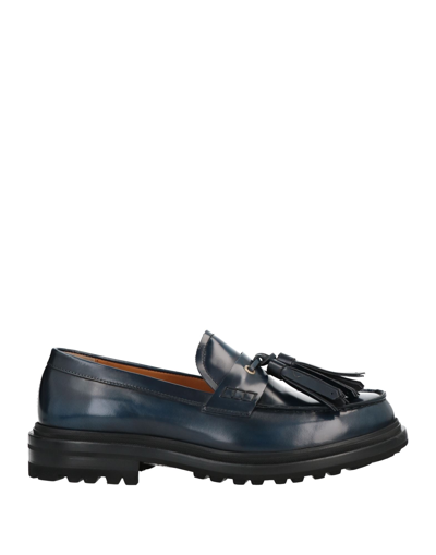 A.testoni Loafers In Blue