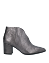 Paola Ferri Ankle Boots In Lead