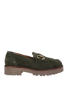 Melluso Loafers In Military Green