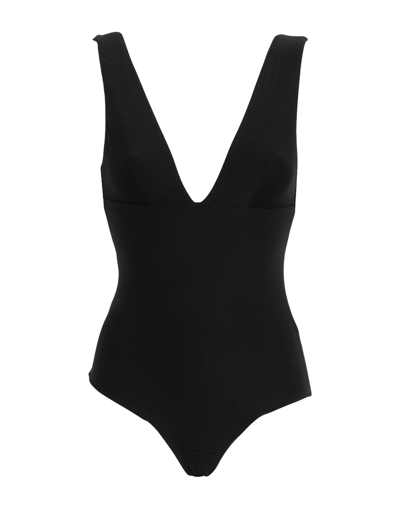Other Stories &  Woman One-piece Swimsuit Black Size 6 Recycled Polyamide, Elastane