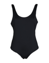 Reina Olga One-piece Swimsuits In Black