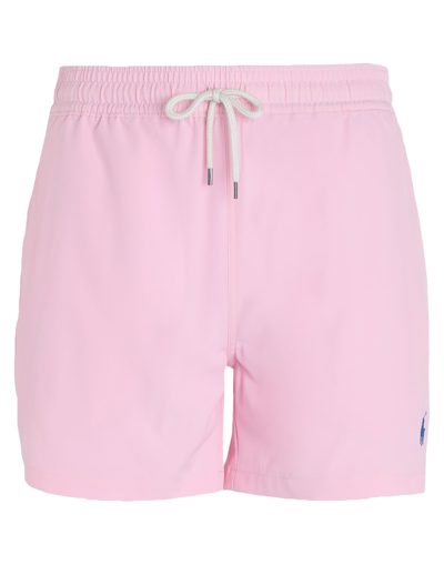 Polo Ralph Lauren 环保再生涤纶泳裤 In Pink