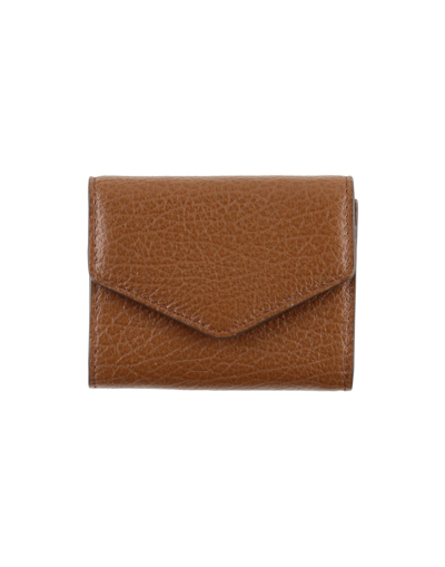 Maison Margiela Wallets In Brown