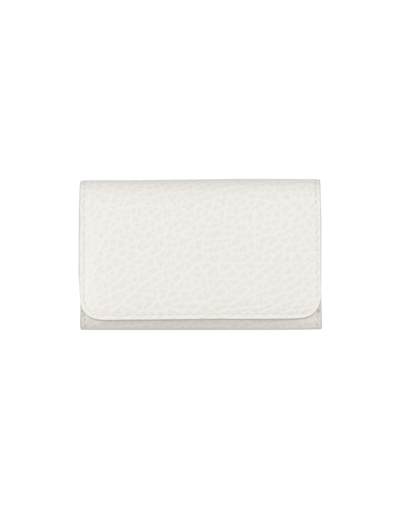 Maison Margiela Key Rings In Ivory