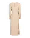 OTHER STORIES & OTHER STORIES WOMAN MAXI DRESS BEIGE SIZE 12 MODAL, POLYESTER