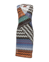 Missoni Midi Dresses In Orange