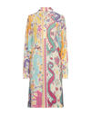 Etro Short Dresses In Ivory