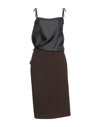 Maison Margiela Midi Dresses In Blue
