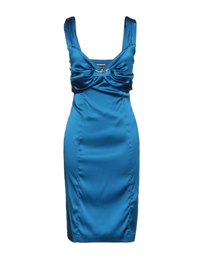 Roberto Cavalli Midi Dresses In Blue