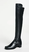 STUART WEITZMAN RESERVE TALL BOOTS BLACK,STUAR20177