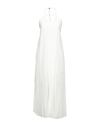 Patrizia Pepe Long Dresses In White